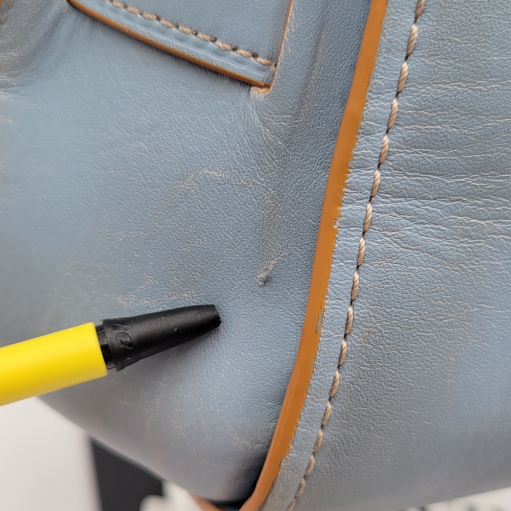 Coach Ace Satchel, GUC, Cornflower Blue - Picture 15 of 16